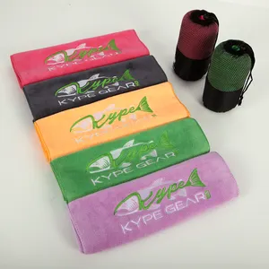 Pas cher de haute qualité logo personnalisé microfibre Sports golf fitness sports de plein air Serviette de sueur absorbante serviette en microfibre à séchage rapide