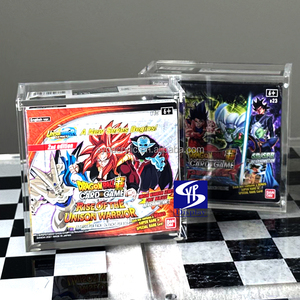 Caja Acrílica Magnética Resistente para Cartas de <span class=keywords><strong>Dragon</strong></span> Ball Super, Caja de Sobres de <span class=keywords><strong>Dragon</strong></span> Ball <span class=keywords><strong>Dawn</strong></span> <span class=keywords><strong>of</strong></span> <span class=keywords><strong>the</strong></span> Z-Legends - Product Image 1