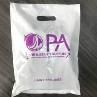 Sacs de courses en plastique LDPE réutilisables imprimés sur mesure de haute qualité avec poignée – Machines pour sacs en plastique