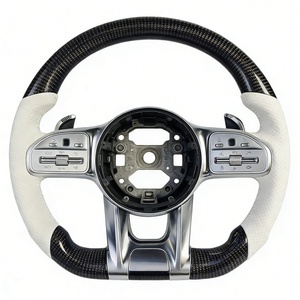 Volant de voiture personnalisé pour <span class=keywords><strong>Mercedes</strong></span> Benz <span class=keywords><strong>AMG</strong></span> W177 W218 E400 <span class=keywords><strong>CLA</strong></span> <span class=keywords><strong>45</strong></span> A250 X166 - Product Image 1