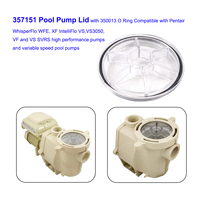357151 Remplacement du couvercle de la pompe avec joint torique Remplacement du couvercle de la pompe de piscine pour Pentair Whisperflo, Intelliflo VF, VS 3050, SVRS