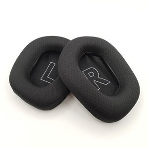 Coussinets d'oreille de remplacement en tissu pour Logitech G733 <span class=keywords><strong>G335</strong></span> casque coussin d'oreille cache-oreilles casque oreillettes avec tissu en maille douce - Product Image 2