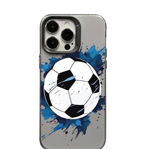<span class=keywords><strong>Coque</strong></span> de téléphone Blue Splash Soccer Ball pour <span class=keywords><strong>iPhone</strong></span> 16/15/14/13/12 <span class=keywords><strong>Pro</strong></span> Max, <span class=keywords><strong>coque</strong></span> transparente antichoc en TPU, style Ins, pour les fans de football - Product Image 6