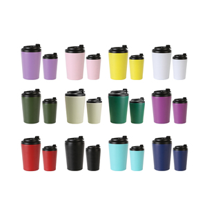 Tasse à café irrégulière ZY 12oz avec couvercle de paille, tasse rose Half Million <span class=keywords><strong>500ml</strong></span>, tasse de voyage personnalisée avec logo imprimé - Product Image 1