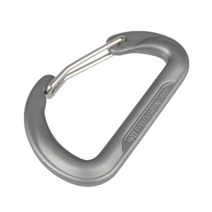 Mousqueton en Aluminium avec Logo en forme de D, crochet tactique, porte-clés, anneau, mousqueton, vente en gros - Product Image 2