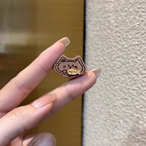 จี้รูปปลาไม้จันทน์ทำมือ งานฝีมือไม้สำหรับทำเครื่องประดับ โครงการ DIY - Product Image 3