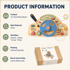 批发木制早教玩具跨境天然木质益智玩具学前儿童早教玩具 - Product Image 3