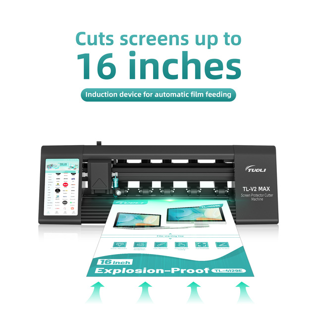 16Inch Unlimited Mobile Phone Laptop Hydrogel Sheet TPU EPU Screen Protector Film Cutting Machine for Mobile Accessories Store