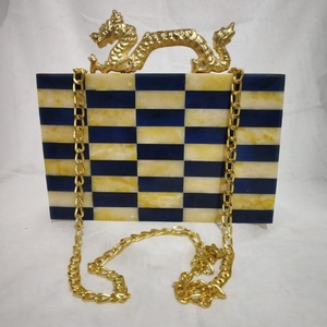 Bolso de mano de resina para mujer, cartera de mano de diseño Retro de resina para chicas, producto en oferta - Product Image 3