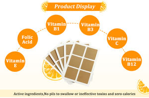 تصنيع Odm الاطفال المكملات الذكية التخسيس فيتامين B1 D3 E <span class=keywords><strong>B12</strong></span> التصحيح الطاقة عبر الجلد التصحيح - Product Image 5