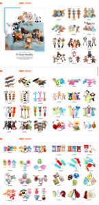 Solido elastico TPR cane giocattolo durevole interattivo Pet palla esplosivo modello fiore mordente masticare gatti eco-friendly - Product Image 6