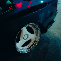 Jantes forgées RCSR Deep Concave Dish polies en alliage T6061, 18, 24, 26 pouces, jantes forgées sur mesure en 2 pièces, 3 branches, moyeux de roues de voiture