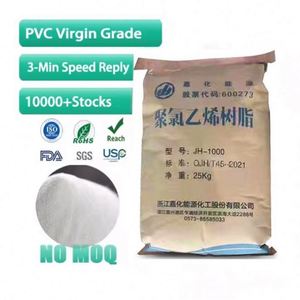 Résine PVC Jiahua JH‑1000, poudre blanche, chlorure de polyvinyle, matière première plastique industrielle - Product Image 1