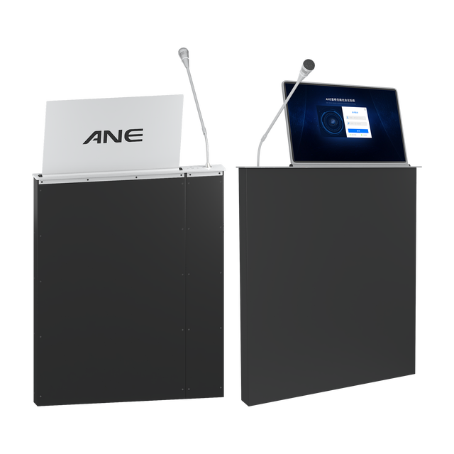 Paperless Conference System Wireless Audio Conference System with LCD for Monitor Lift and Microphone Computer Voting Function