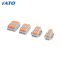 FATO PCT câblage rapide borne en cuivre 1/2/3/4/5 combinaison de conducteurs borne de connecteur rapide