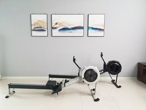 Remo de aire de alta calidad, equipo de ejercicio aeróbico comercial para Fitness, máquina de remo de resistencia directa al viento de fábrica - Product Image 6