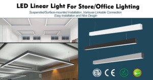 Luminaire LED encastré commercial Alite pour usage bureautique, en alliage d'aluminium, indice de protection IP44, dimmable, 25W-70W, bande LED, garantie 5 ans, 5000K - Product Image 2