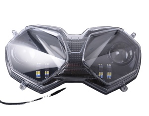Phare de <span class=keywords><strong>moto</strong></span> YongJin LED avec phare de remplacement Angel Eyes pour <span class=keywords><strong>moto</strong></span> Triumph tiger 800 - Product Image 3