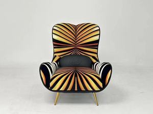 Chất lượng cao sang trọng thiết kế nhung đơn Sofa giọng ghế tùy chỉnh cho nhà văn phòng phòng khách sạn biệt thự khách sạn-nhà máy - Product Image 2