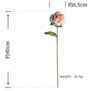 Produit fini 2026 <span class=keywords><strong>Fleurs</strong></span> artisanales éternelles à faire soi-même, décoratives, pour cadeaux, Fête des Mères, cadeau économique - Product Image 6