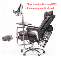 Support de clavier et repose bras/poignet pour chaise, flambant neuf, Support de souris pour bureau et jeux