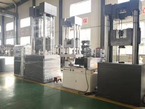 Hydraulic Power Servo 3000kN 300Ton Vertikale Universal-Stahlstangen-Hydraulik zug prüfmaschine - Product Image 4