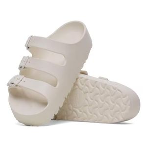 Sandales compensées unisexe à triple boucle en EVA imperméable, style liège, pour l'<span class=keywords><strong>été</strong></span> – Chaussures tendance pour hommes et femmes - Product Image 4