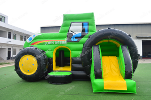 <span class=keywords><strong>Castillo</strong></span> Hinchable con Tobogán Temática Tractor <span class=keywords><strong>de</strong></span> Granja - Product Image 5