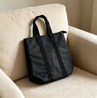 Sac isotherme pour déjeuner en tissu Oxford épais avec doublure en aluminium, pliable, portable, logo personnalisé, sac à bento pour pique-nique