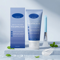 Masque Peel-Off au Collagène : Nettoyage Doux des Pores, Hydratant, Améliore le Teint, Masque Facial à Appliquer