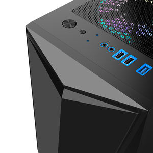 SNOWMAN, funda para ordenador de escritorio, funda para <span class=keywords><strong>PC</strong></span> de juegos, armario para ordenador, armario para jugadores, <span class=keywords><strong>chasis</strong></span> ATX, Torre media - Product Image 5