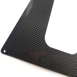แผ่นคาร์บอนไฟเบอร์ CNC พื้นผิวด้านเรียบของชิ้นส่วนรถยนต์โดรนพร้อมฉนวนกันความร้อนสำหรับกิจกรรมกลางแจ้ง - Product Image 6