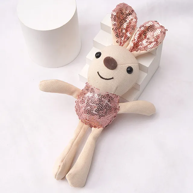 High Quality Material Splush Rabbit Stuffed Rabbit Pendant 2021 Trend Cute Toys