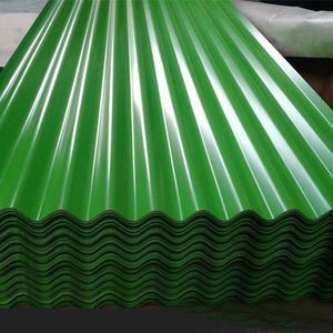 Hoja de acero para techos corrugados/Ppgi/Ppgl/Bobina prepintada/Materiales de construcción de metal Color rojo Precio de techo recubierto - Product Image 2