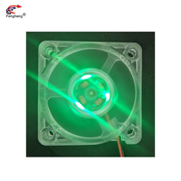 Ventilateur axial de refroidissement à grande vitesse 5010 DC 5V 12V avec roulement à billes transparent de 50 mm