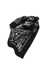 Écharpe à motif Paisley exotique, douce pour la peau, idéale pour les <span class=keywords><strong>voyages</strong></span> d'affaires et les tenues de ville, bandana carré en coton - Product Image 6