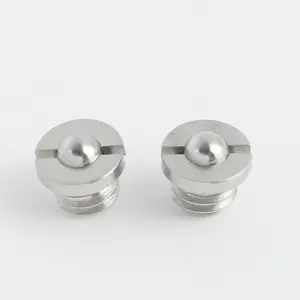 Stainless Steel Light Body Wave Bead Positioning Touch Flange Ball