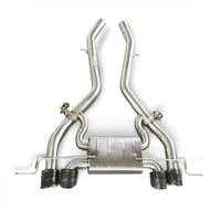 Ss304 Section d'échappement arrière avec valve, échappement Cat-back pour BMW M2 M2C G87 3.0T 2019-2023, échappement Cat-back avec valve, échappement en gros