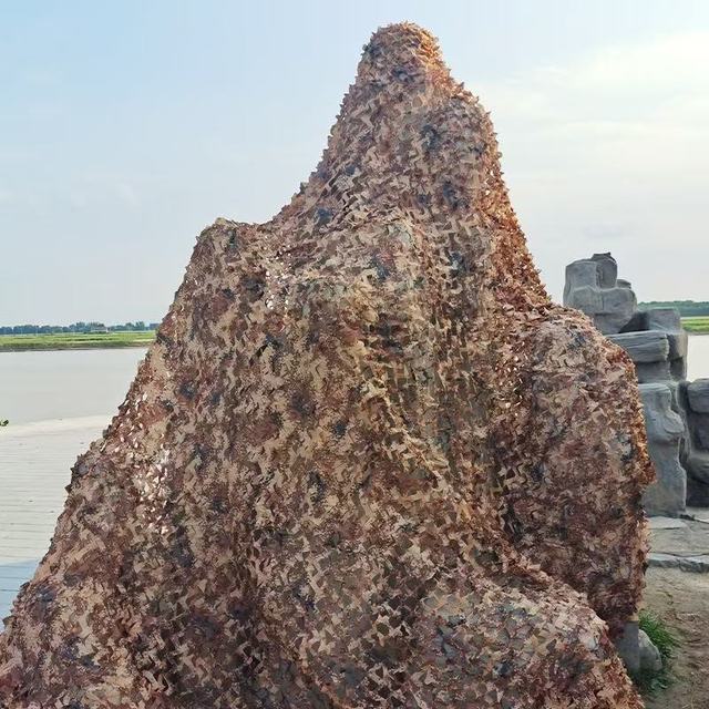 Outdoor Camouflage Net with Anti-Aerial Photography Feature for Sunshade Shade Sails & Nets
