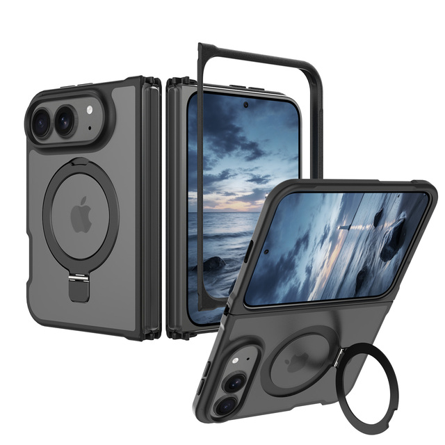 Trending Mobile Cover for iPhone 18 Fold with Magnetic Phone case Shockproof Kickstand 17 Pro Max Phone Accessories Wholesale