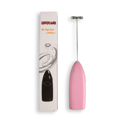 mini detachable handheld electric stainless steel milk coffee frother handheld foam maker for lattes
