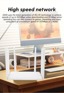 공장 가격 WiFi6 고속 <span class=keywords><strong>12</strong></span> 장치 핫스팟 라우터 4g Wifi Type-C 전원 4g RJ45 포트가있는 Sim 카드 라우터 - Product Image 3