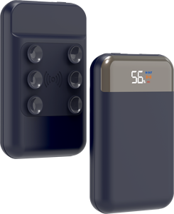 Hot selling 10000mAh 2-in-1 Magnetic 15W Wireless Fast <b>Charging</b> Power Bank With Suction Cup - Product Image 5