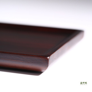 Plateau à thé en bambou rectangulaire, durable, pour le bureau et les études - Product Image 5