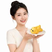 Gâteau mousse surgelé personnalisé en forme de dragon, dessert à la crème saveur mangue OEM, gâteau 3D animal, vente directe usine