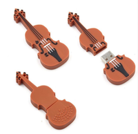 USB 2.0 Flashdisk Alat Musik 8 Model 4GB hingga 64GB USB Flash Drive Baru Biola Piano Gitar Keyboard