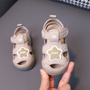 Sandalias de Verano para Bebés y Niñas Pequeñas de 0 a 3 Años, Planas, de Goma, Transpirables, Casuales, para Caminar - Product Image 3