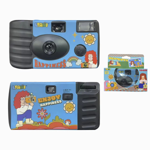 Otros Artículos Promocionales para Fiestas, Cámara Desechable de Película de 35 mm con Flash, Cámara de un Solo Uso con Logotipo de Dibujos Animados Impreso - Product Image 3