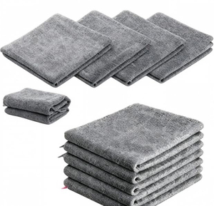 Chiffons magiques absorbants épaissis en gros pour le nettoyage des vitres de voiture, serviettes de cuisine en microfibre sans traces OEM - Product Image 1