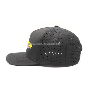 Unisex Adult 5-Panel Street Style Poplin Baseball Cap with 3D Embroidery Logo 100% Polyester Dot Pattern Four Seasons - Product Image 3